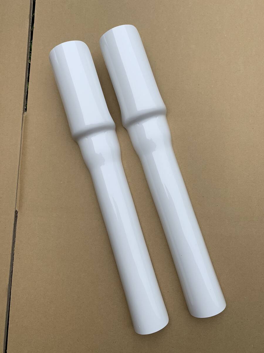 新品 アメリカ製 フォークガード 白 汎用 フラットトラック/ダートトラック/ダートラ/FTR223/FTR250/ハーレーダビッドソン/インディアン拍卖