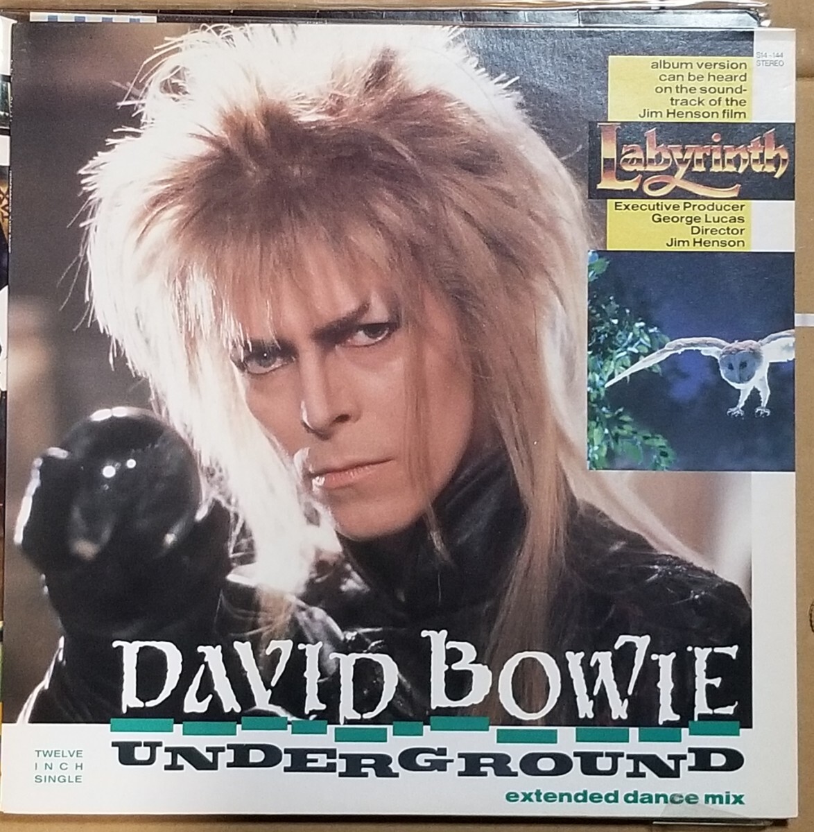【LP 12インチシングル】/ DAVID BOWIE / UNDER GROUND /USED拍卖