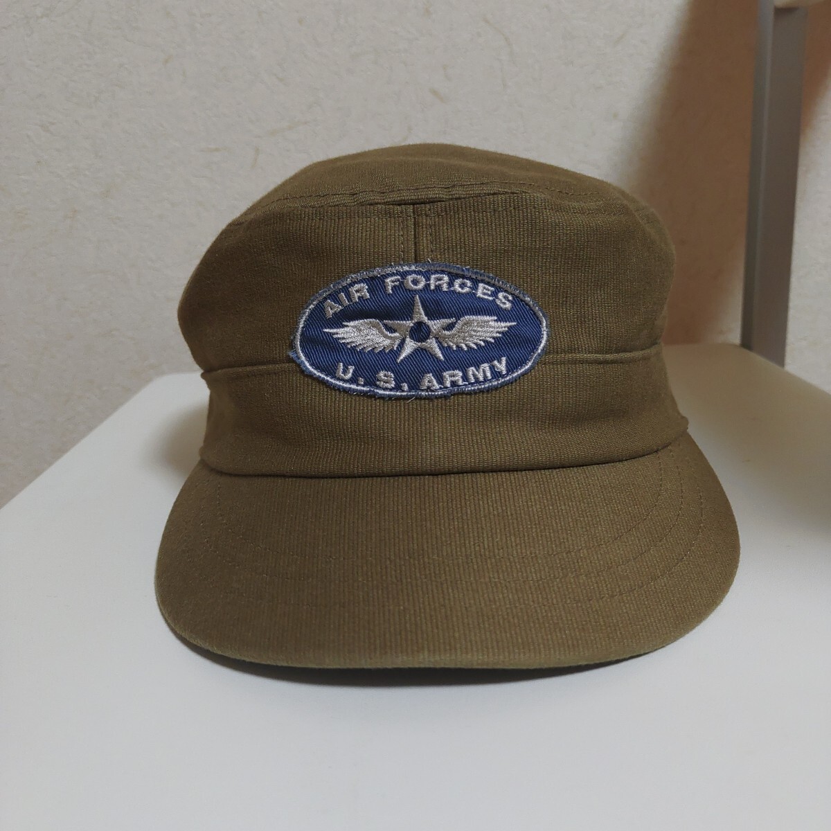 TOYS McCOY トイズマッコイ ミリタリーキャップ ミリタリーワークキャップ AIR FORCES HBT ヘリンボーン TMA1125 試着のみ拍卖