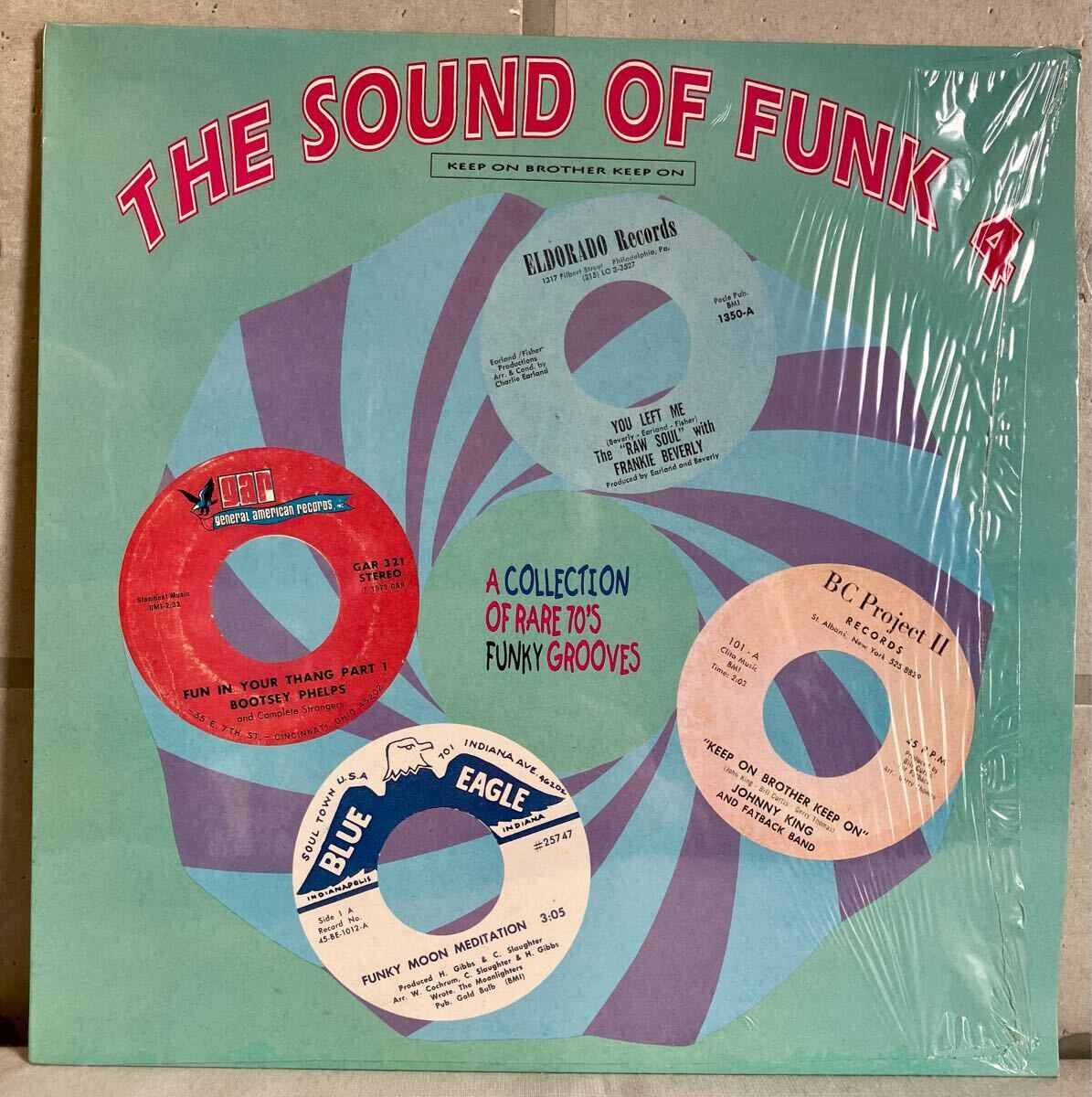 美品 シュリンク UK LP / V.A. - The Sound Of Funk 4 / レア45ファンクコンピレーション / Bootsey Phelps, Little Oscar etc拍卖