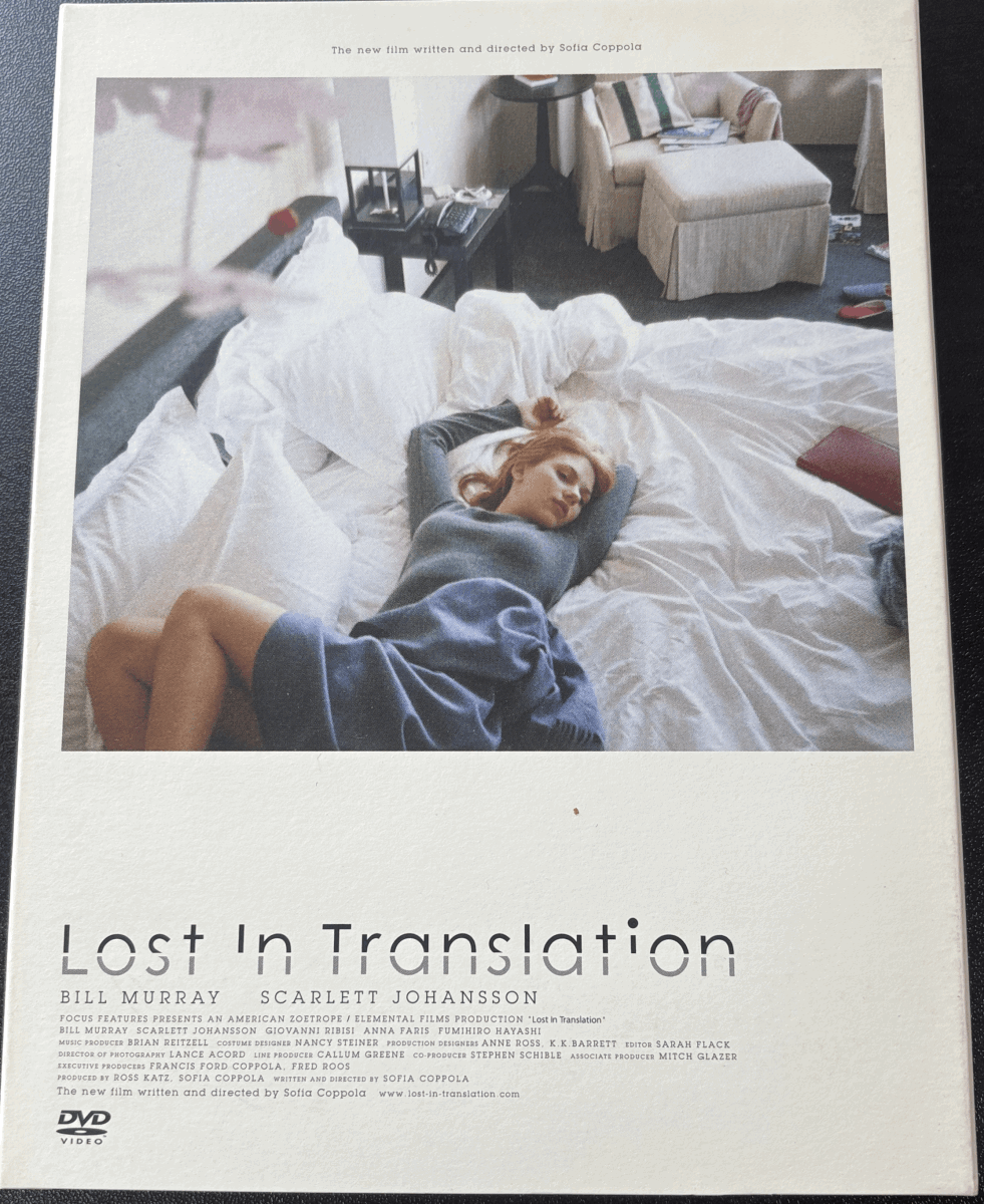 ソフィア・コッポラ「ロスト・イン・トランスレーション」DVD/スカーレット・ヨハンソン拍卖