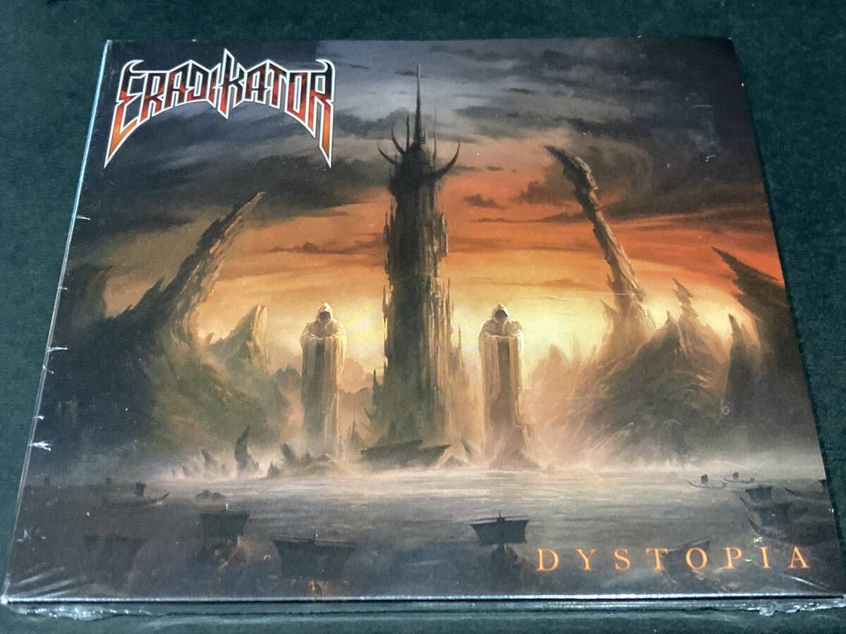 未開封CD Eradikator / Dystopia UKスラッシュ・メタル 2011年自主制作オリジナル盤 METALLICA TESTAMENT XENTRIX SLAMMER好きに拍卖