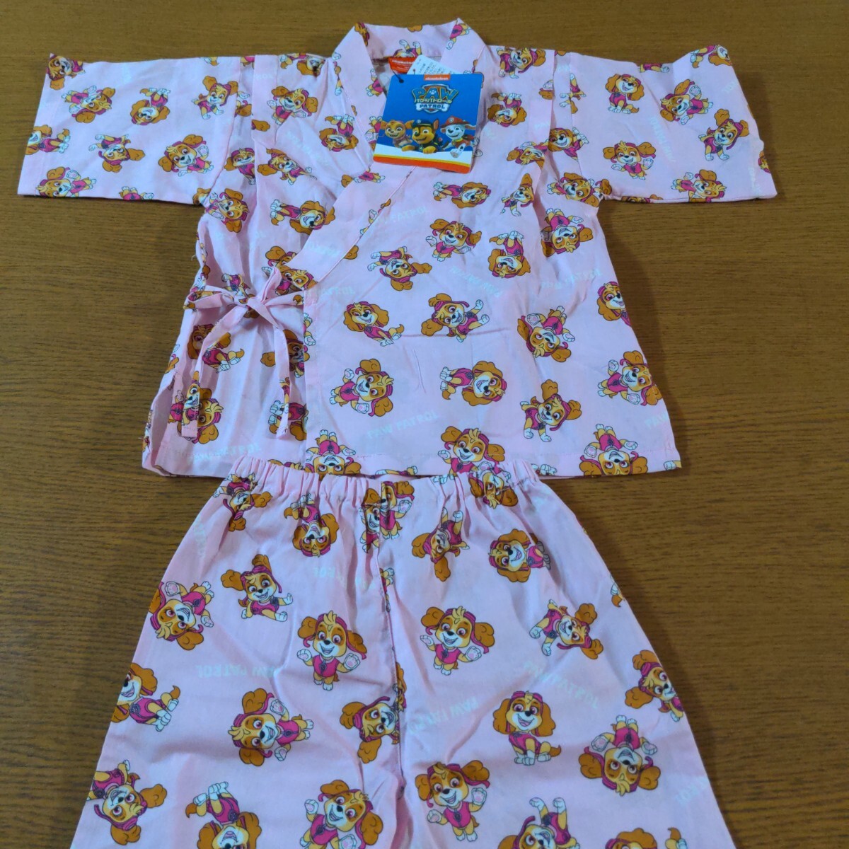 W☆新品☆パウ・パトロール☆甚平☆110cm☆ピンク☆女の子用☆No.2161拍卖