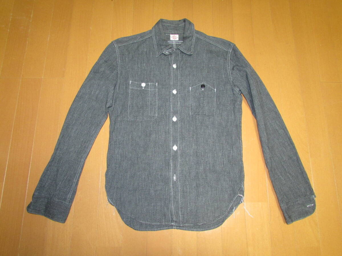 mark aware チンスト マチ付き ビンテージ仕様 シャンブレーシャツ 日本製拍卖