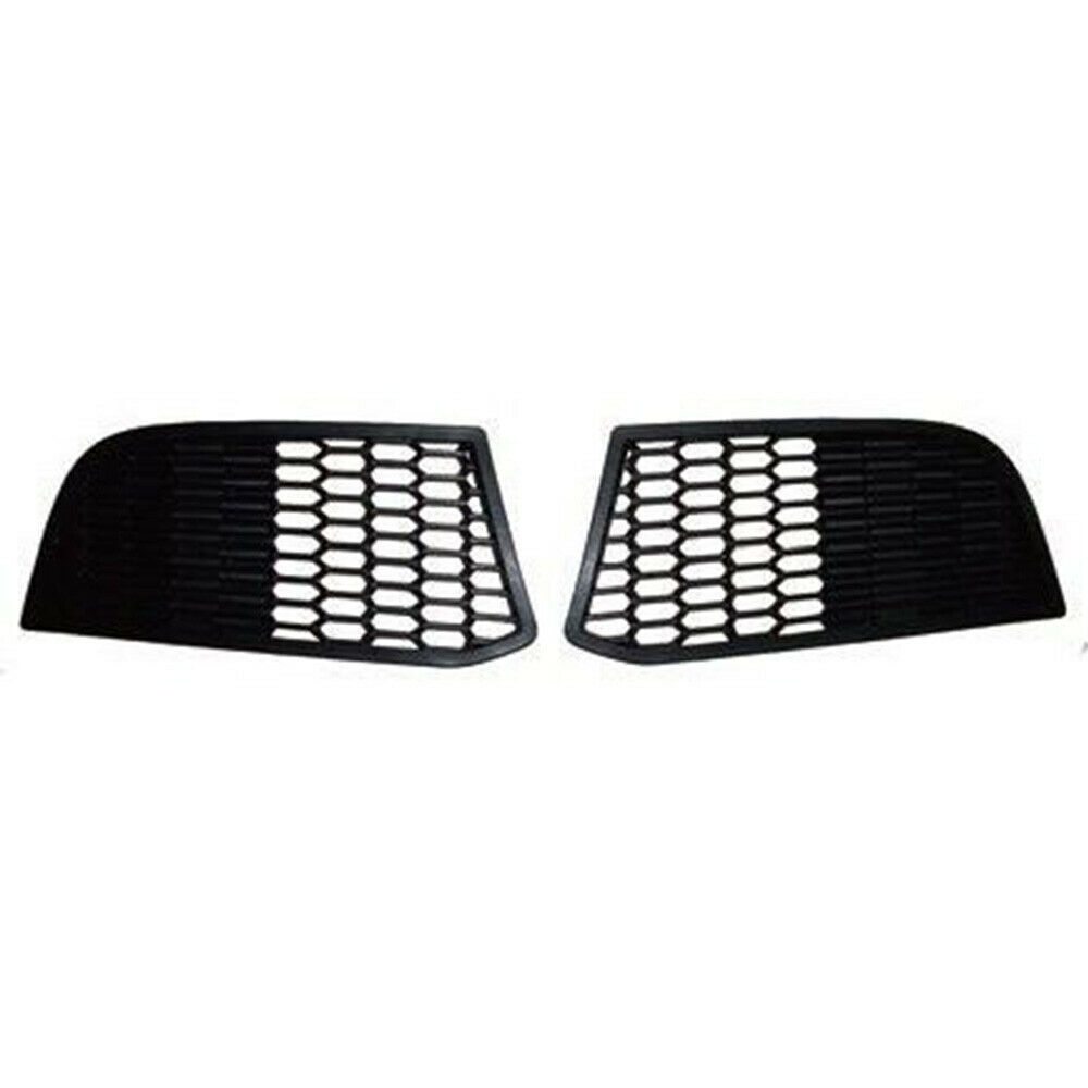 【即納品】BMW 5シリーズ F10 F11 前期 2011-2014 Mスポーツ専用 穴無タイプ フロントフォグカバー 交換式拍卖