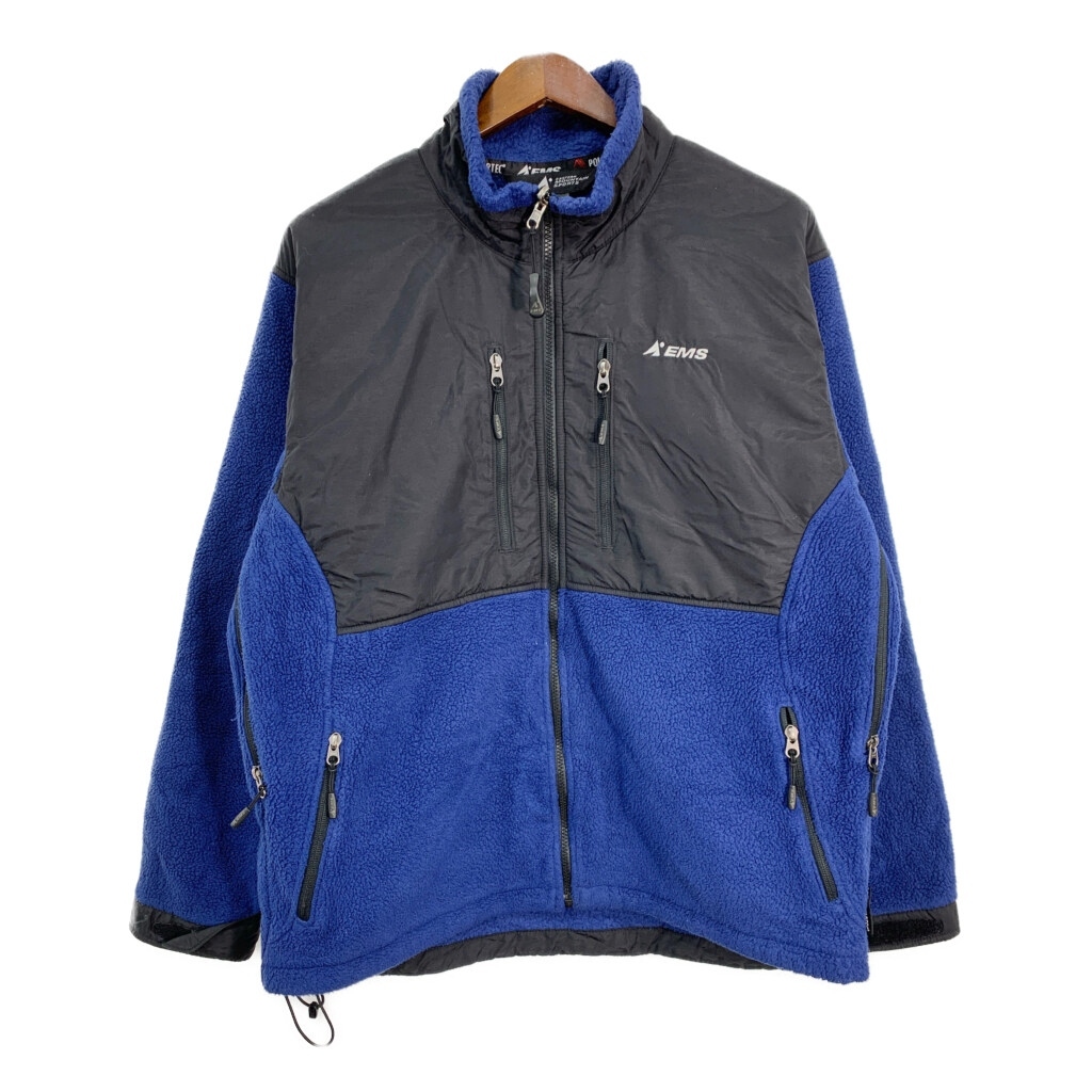 EMS Eastern Mountain Sports イーエムエス フリースジャケット アウトドア ブルー (メンズ L) 中古 古着 S8717拍卖