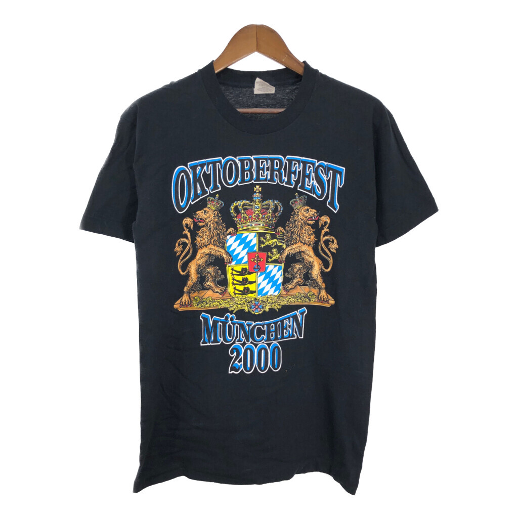 00年代 SCREEN STARS スクリーンスターズ 半袖Tシャツ ブラック(メンズ M )中古 古着 T5505拍卖