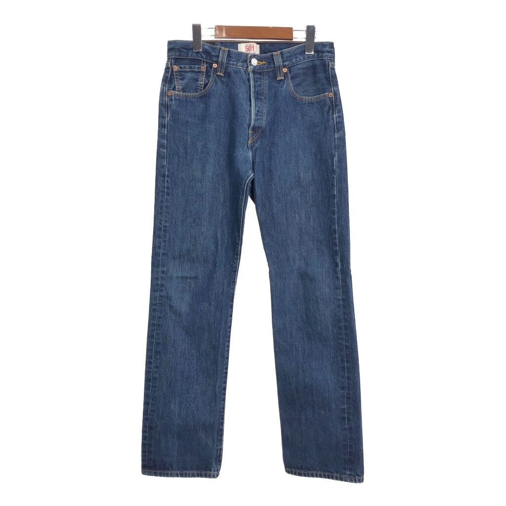 Levi's リーバイス 501 デニムパンツ ブルー(メンズ W30 L32)中古 古着 T3632拍卖