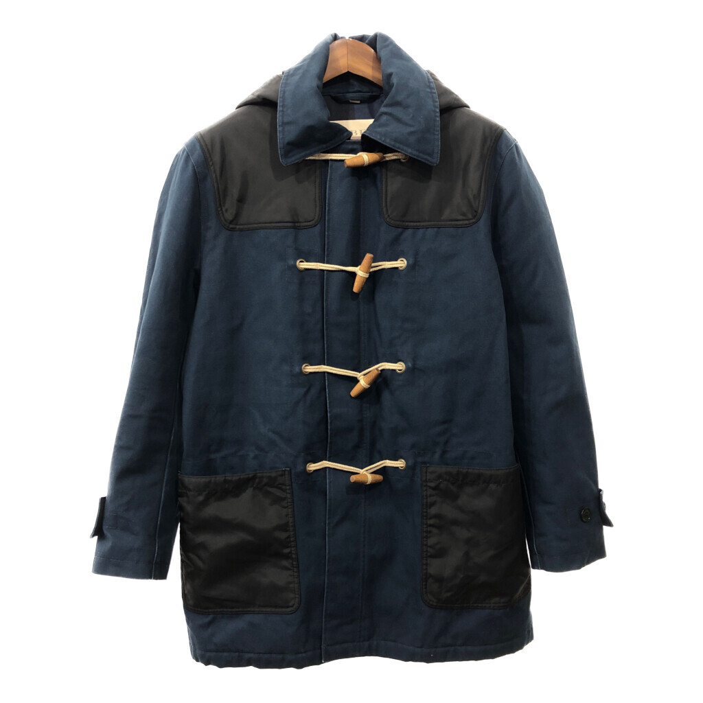 BURBERRY BRIT バーバリー ダッフルコート ネイビー (メンズ L) 中古 古着 Q6789拍卖