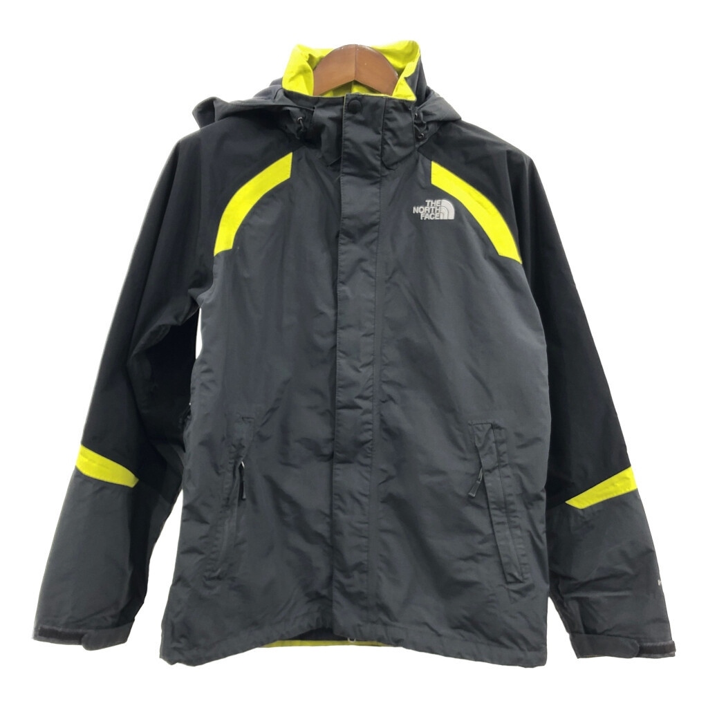 THE NORTH FACE ノースフェイス HYVENT マウンテンパーカー アウトドア 防水 グレー (メンズ M) 中古 古着 Q8729拍卖