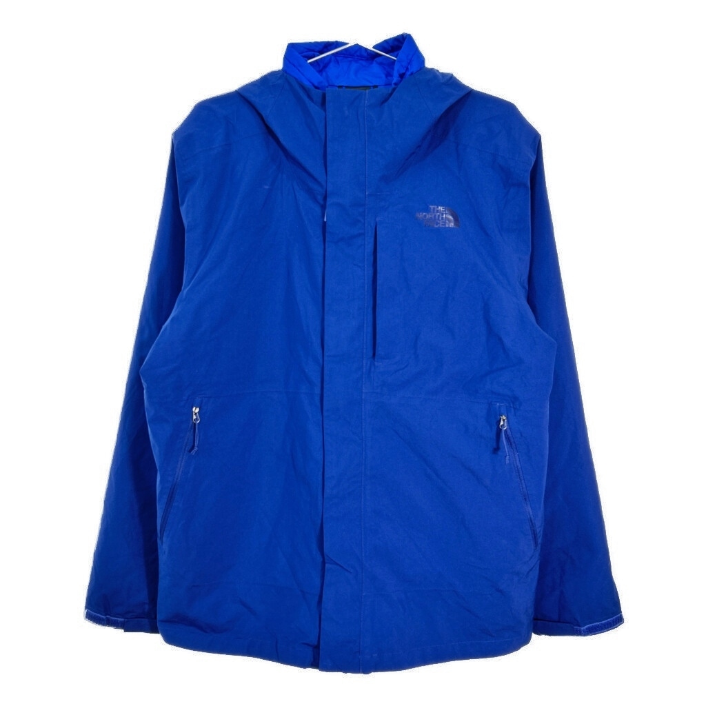 THE NORTH FACE ノースフェイス PRIMALOFT マウンテンパーカー アウトドア ブルー (メンズ L) 中古 古着 R1356拍卖