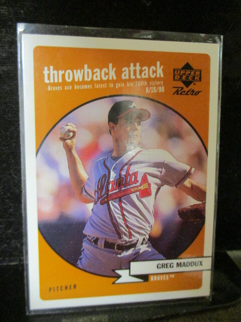 ◎野球カード グレッグ・マダックス 1999 Upper Deck Retro T 7 即決!!拍卖