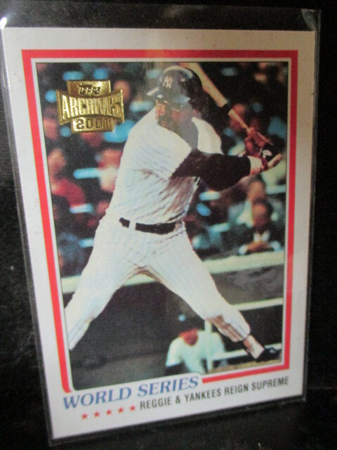 ◎野球カード レジー・ジャクソン 2001 Toops Archives #225 即決!!拍卖