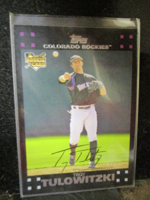 ◎野球カード トロイ・トゥロウィツキー 2007 Topps #135 Rookie 即決!!拍卖