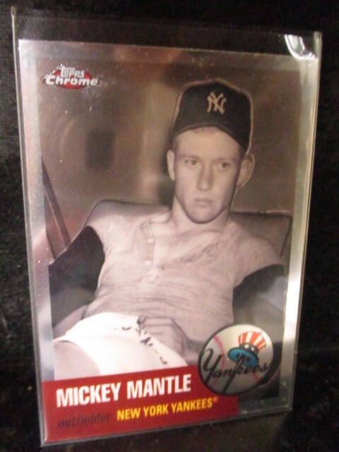 ◎野球カード ミッキー・マントル 2007 Topps Chrome MMS 18 即決!!拍卖
