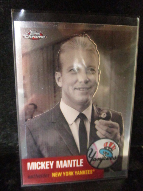 ◎野球カード ミッキー・マントル 2007 Topps Chrome MMS 26 即決!!拍卖