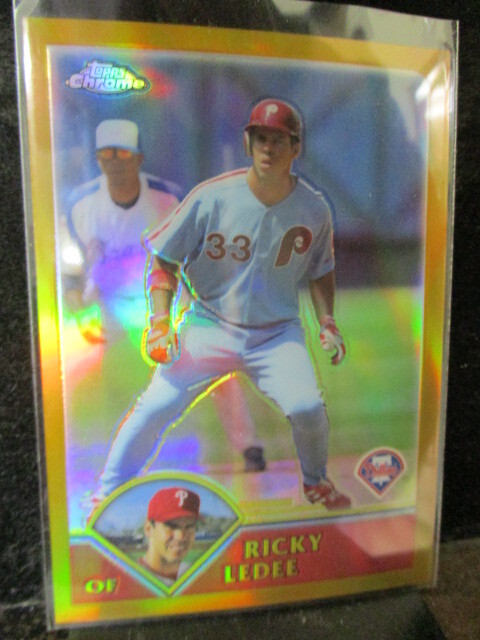 ◎野球カード リッキー・レディ 2003 Topps Chrome #262 Gold Refractor 102/449  即決!!拍卖