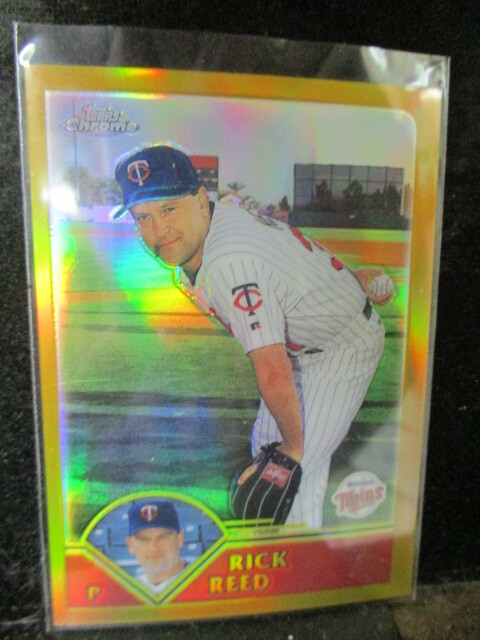 ◎野球カード リック・リード 2003 Topps Chrome #310 Gold Refractor 086/449  即決!!拍卖