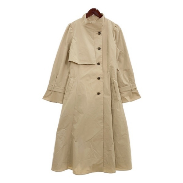 リランドチュール スタンドカラー トレンチコート ドレスコート ロング丈 81120740 春秋 通勤 通学 Rirandture アウター IL12431■拍卖