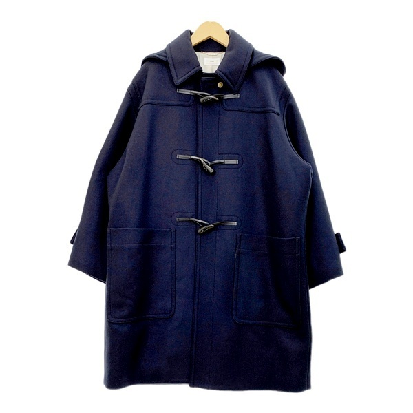 IENA 21AW コクーン ショート ダッフルコート ウール ヘリンボーン織り 美品 シンプル カジュアル レディース イエナ アウター IL13468■拍卖