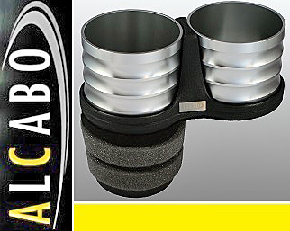 【M's】トヨタ アクア/ダイハツ コペン(LA400K)ALCABO 高級 ドリンクホルダー(シルバー) アルカボ カップホルダー AL-T119S ALT119S拍卖