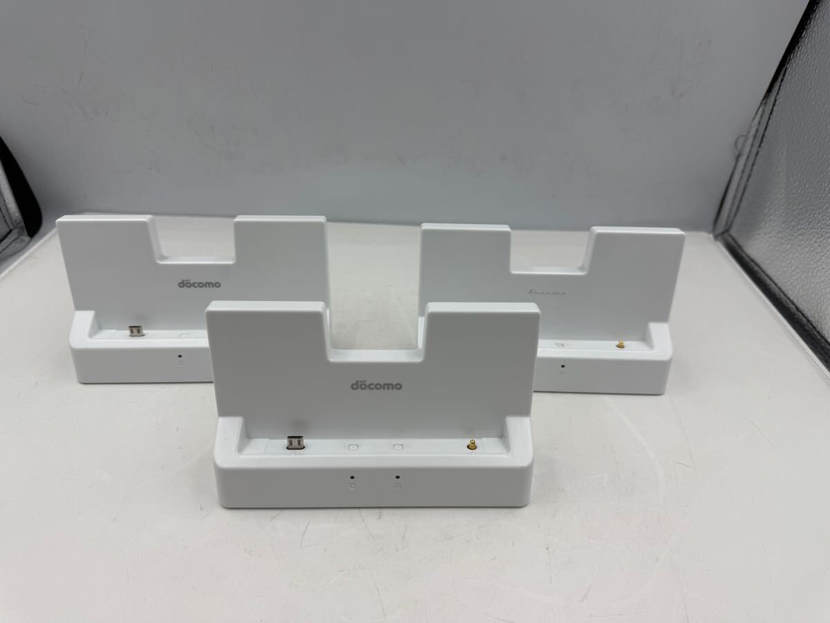 ◆03030) N-01 docomo NEC モバイルルータ用クレードルN01 3台セット 拍卖