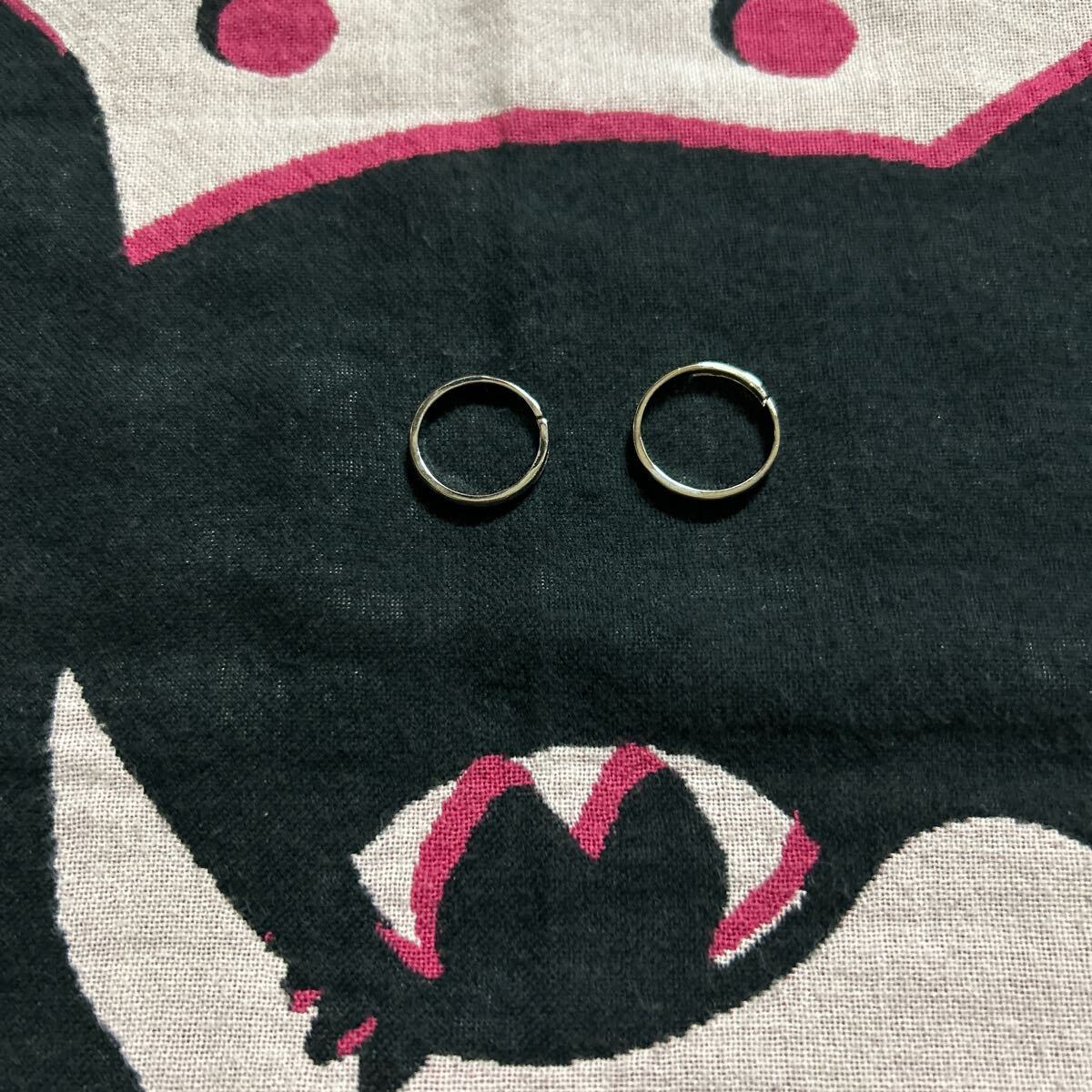 ☆新品!!シルバーペアリング/FREEサイズ★拍卖