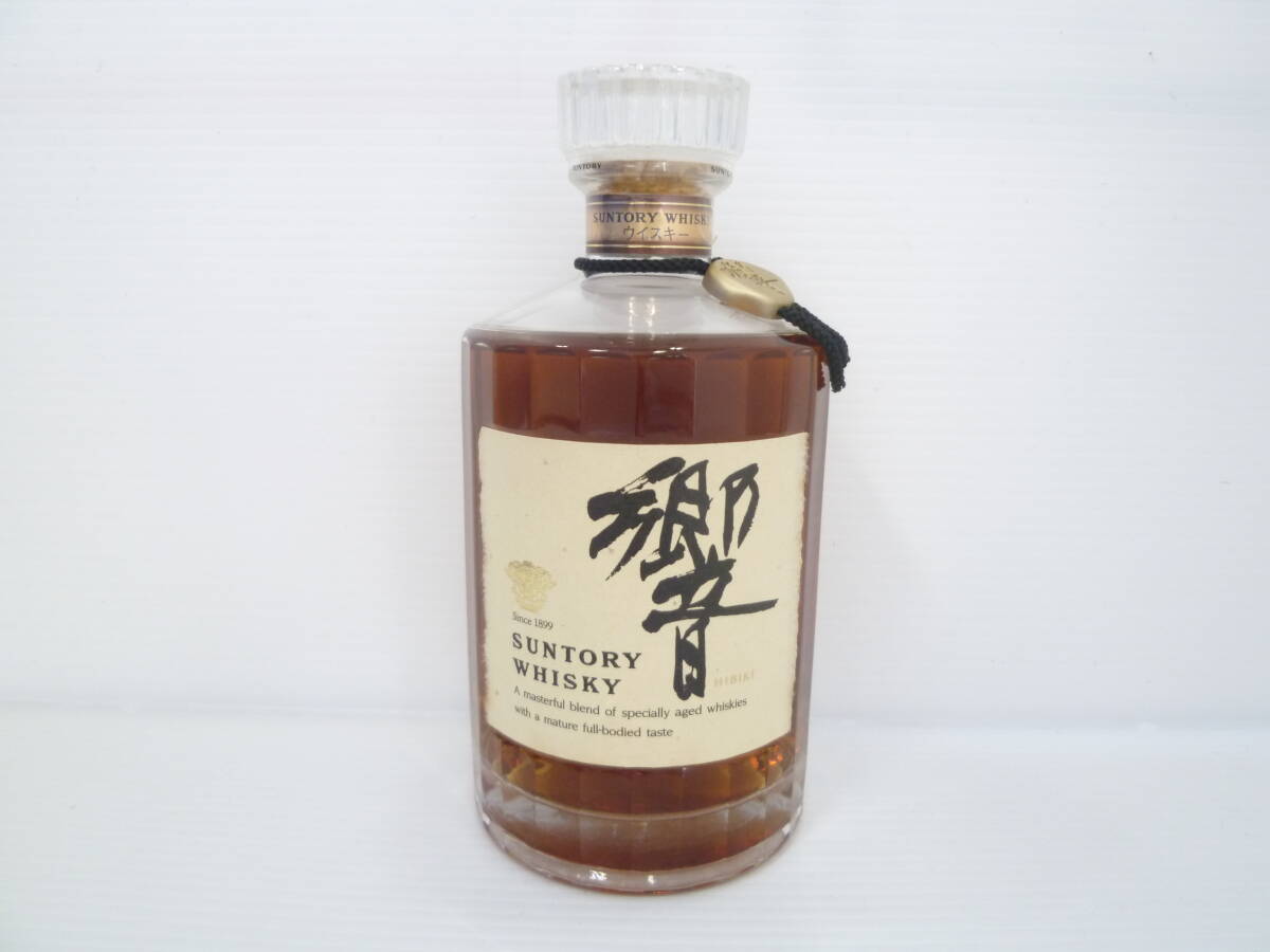 67963◆古酒/未開栓 SUNTORY/サントリー 響 クリアキャップ 裏金ラベル ウイスキー 43% 700ml HIBIKI WHISKY◆拍卖