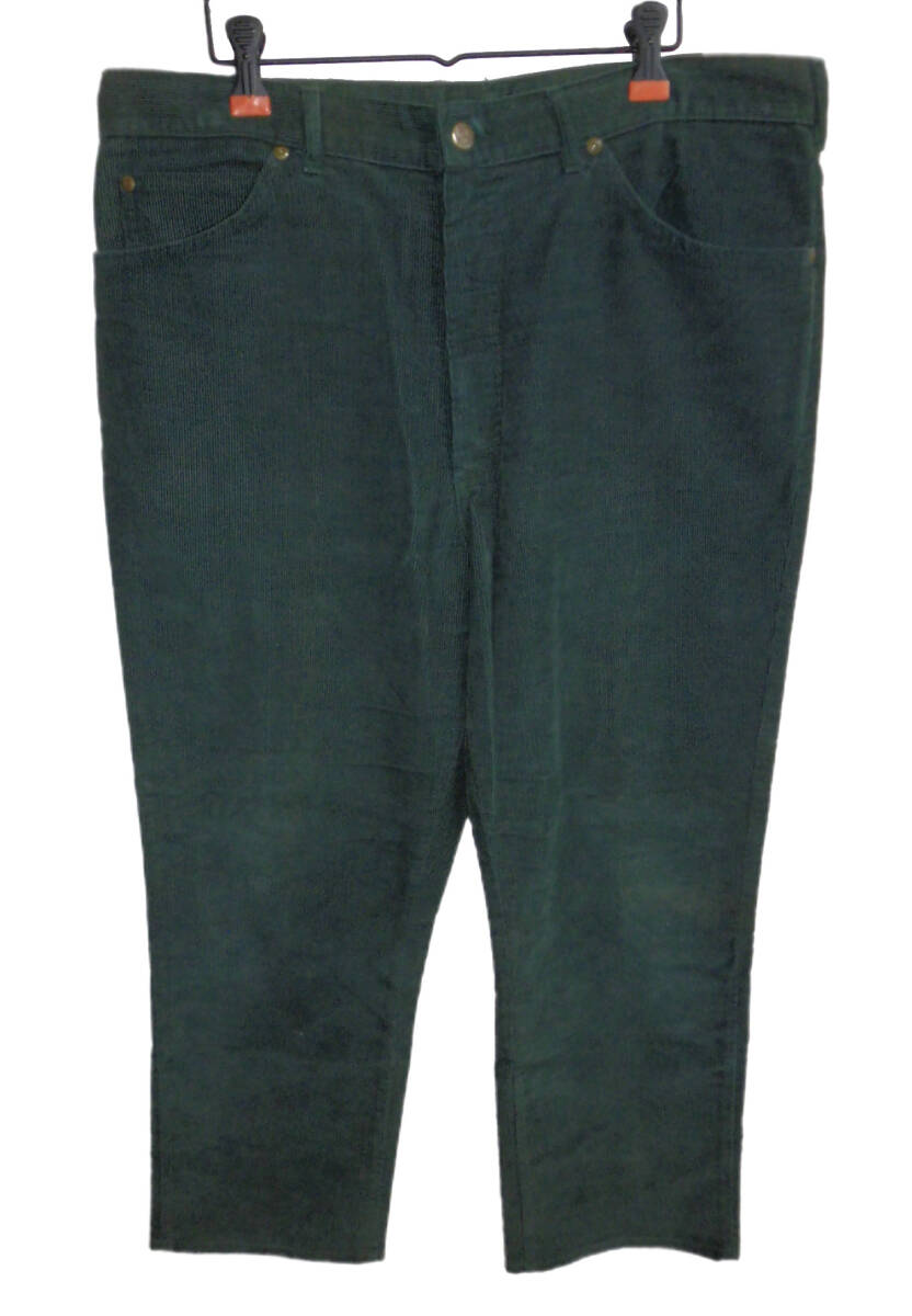 ◆80's ビンテージ LEE リー USA製 LOT 200 コーデュロイパンツ 42TALON W38 ダークグリーン MADE IN USA拍卖