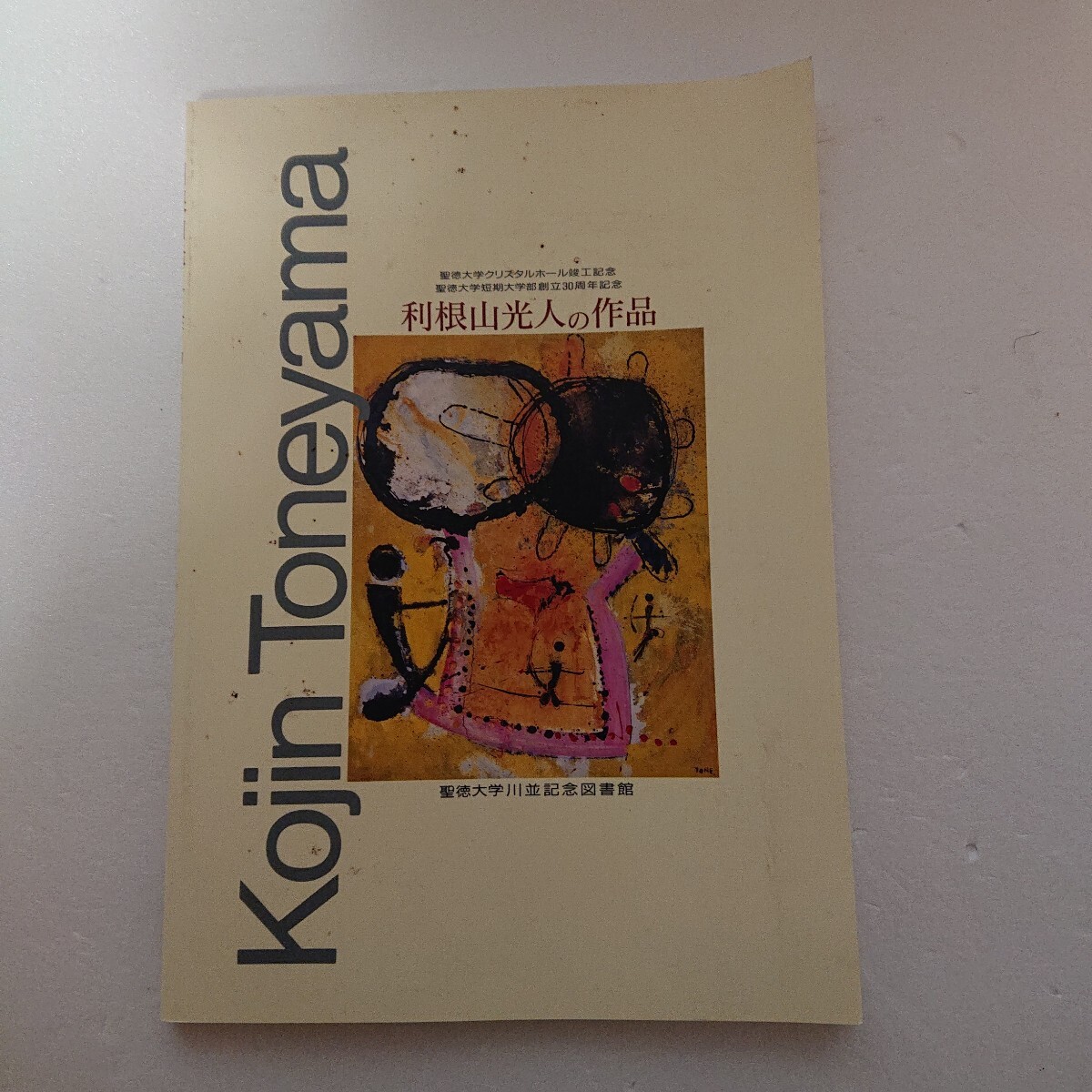 【画集・図録】利根川光人の作品 聖徳大学 短期大学部 創立30周年記念 1995 当時物 ぷらみ0304 09拍卖