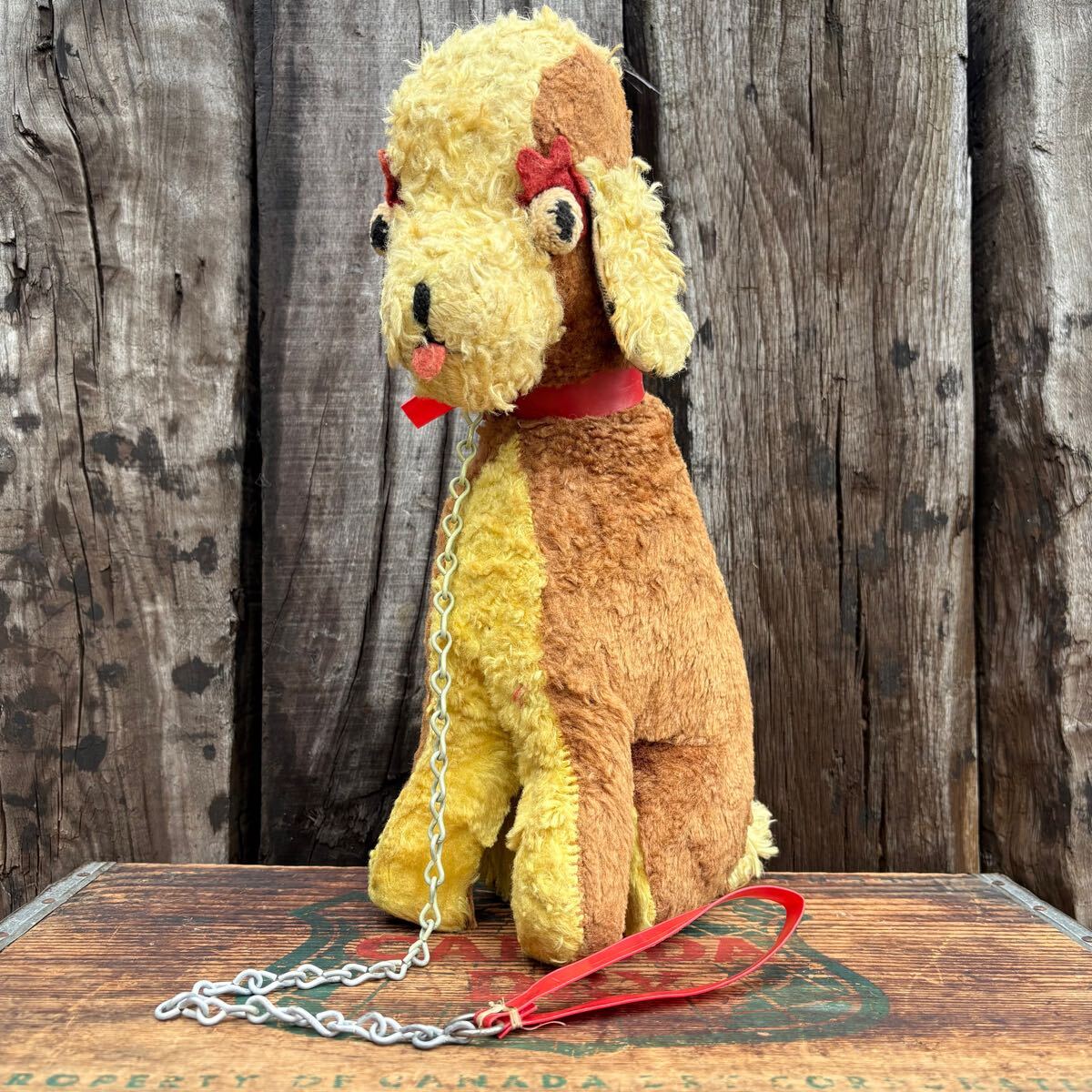 【USA vintage】dog plush 犬 ぬいぐるみ アメリカ ビンテージ拍卖