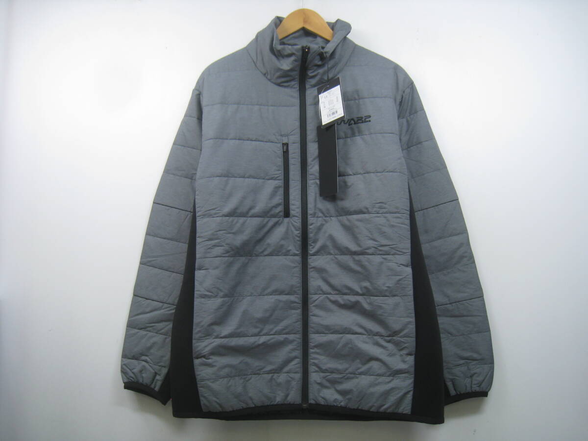 新品 定価22880円 THE WARP BY ENNERRE ザワープバイエネーレ ワープ 中綿ジャケット WB3NJN09 軽量 撥水 グレー サイズL拍卖