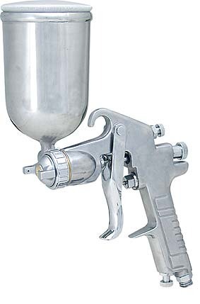 エアースプレーガン 1.5mm 上カップ 400ml 重力式 塗装ガン 塗料 0605拍卖