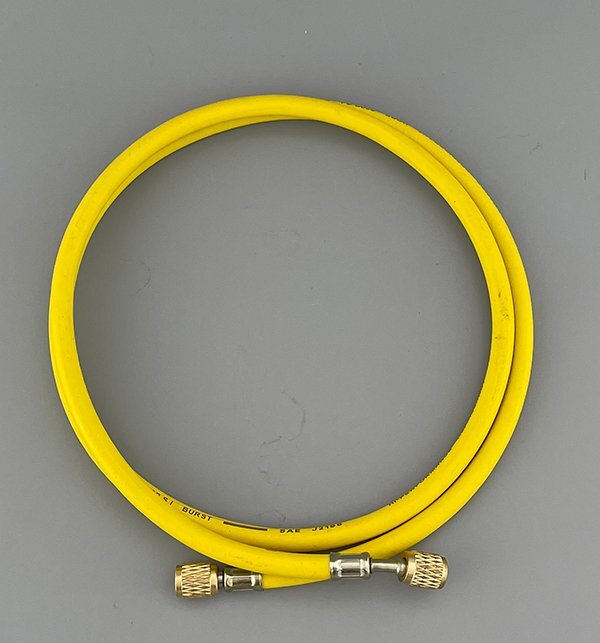 ガスチャージ チャージングホース 黄色 ガスチャージャー エアコンガス 1.5m 1407拍卖