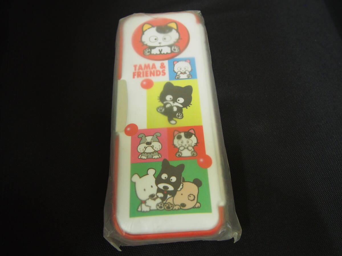 ■未使用 トンボ 倉庫保存 1990年頃 当時もの タマ&フレンズ うちのタマ知りませんか? 筆箱 ペンケース レトロ拍卖