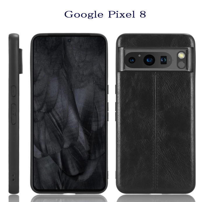 Google Pixel8 レザーケース ブラック拍卖