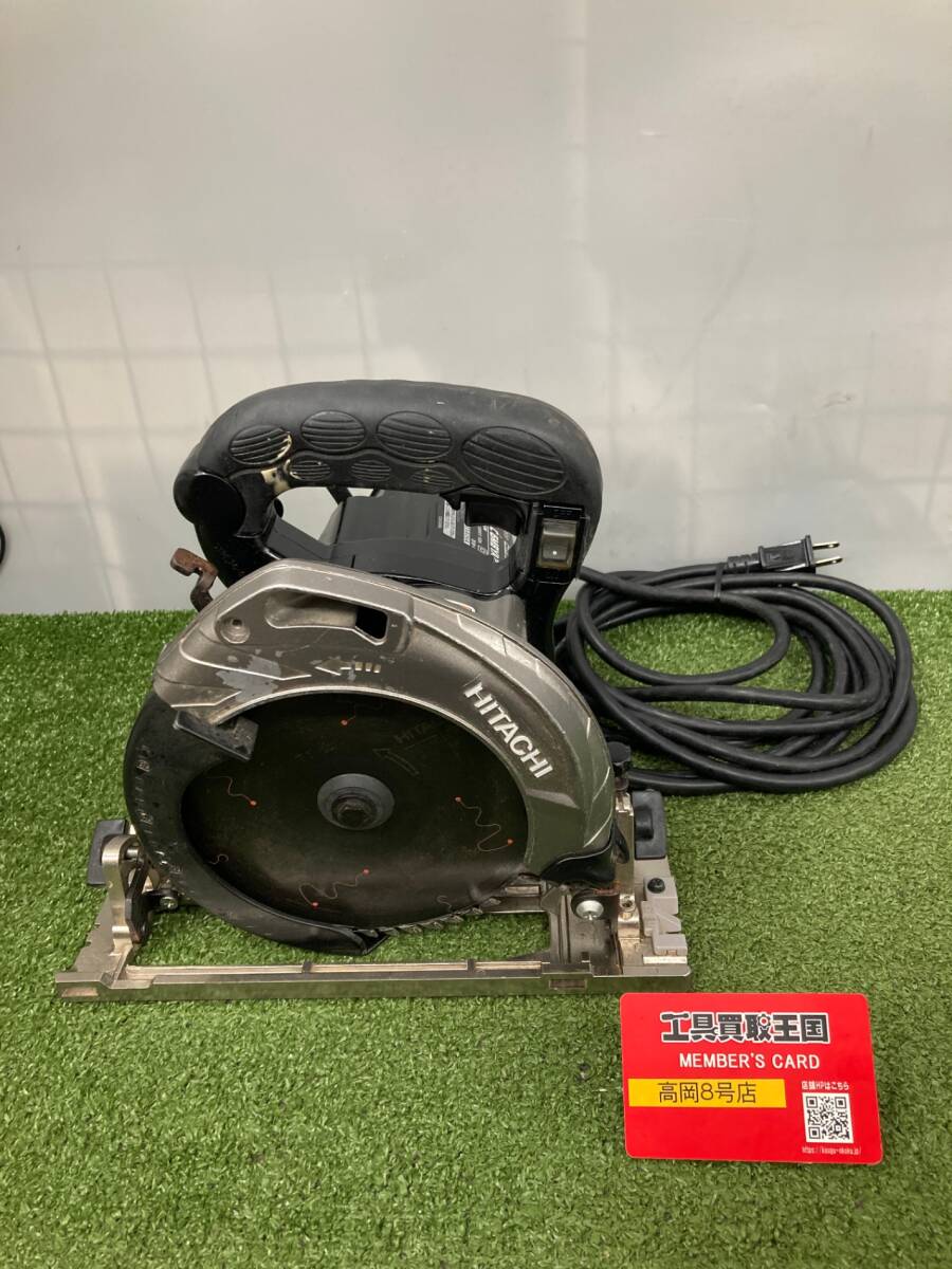 【中古品】【0926】★日立工機 深切り丸のこ のこ刃径165mm AC100V ブラック LEDライト、チップソー付き C6MBYA2(SGB) ITY17O9HNFMS拍卖