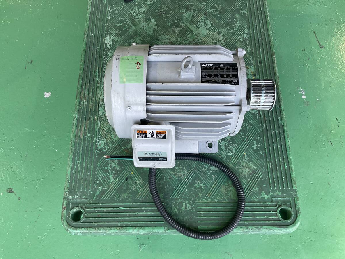三菱モーター 3.7kw SF-PR NoAL8956031 200V N拍卖