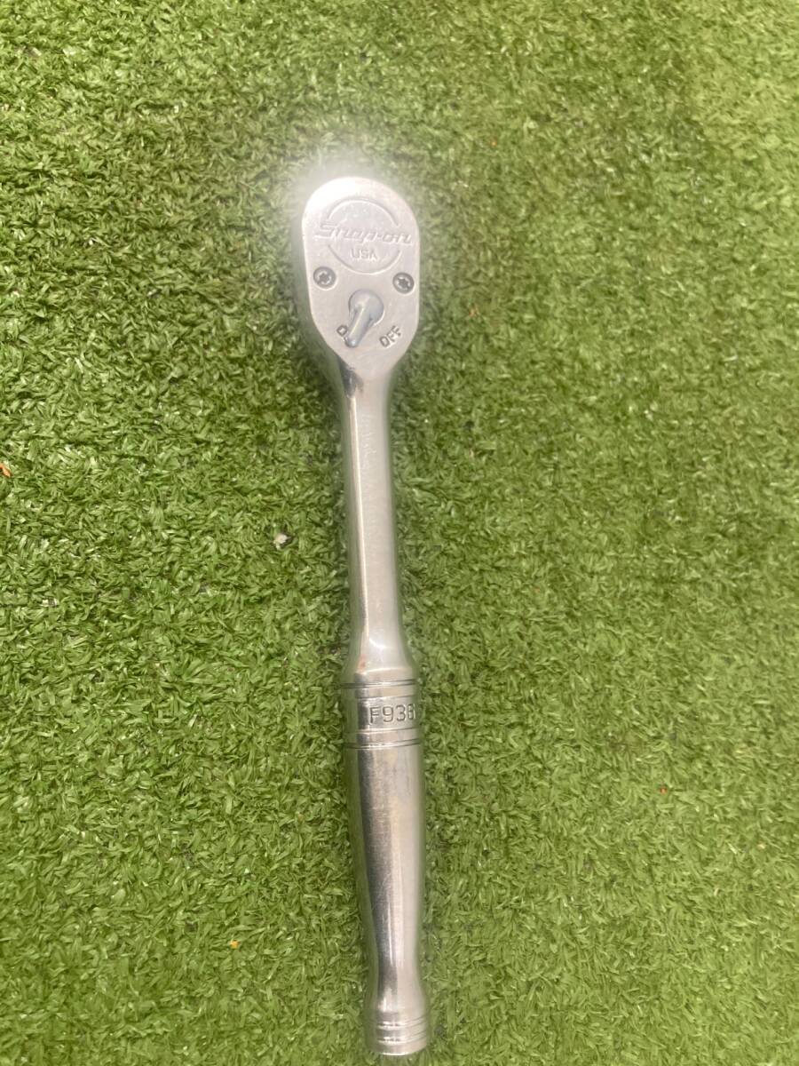 【中古品】Snap-on 3/8sq ラチェットハンドル F936 IT64SCYR8U64拍卖