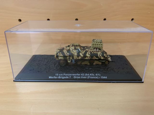 コンバットタンクコレクション 103 15cmパンツァーヴェルファー42 Sd.Kfz. 4/1 画像現状渡し デアゴスティーニ拍卖