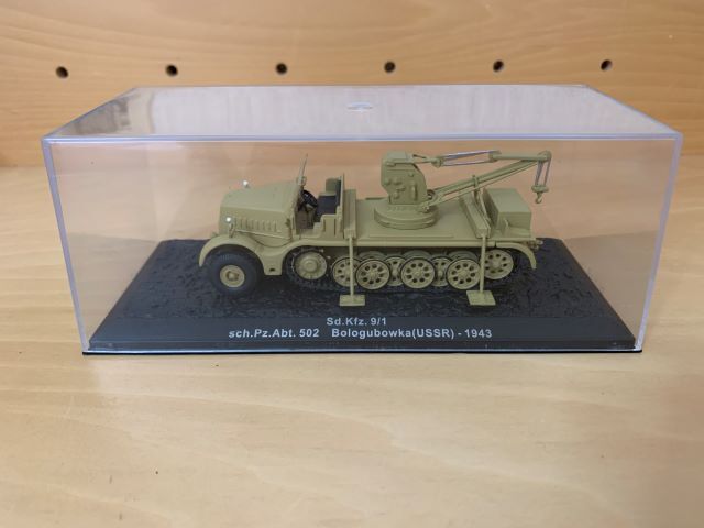 コンバットタンクコレクション 106 Sd.Kfz. 9/1 回収修理車輌 画像現状渡し デアゴスティーニ拍卖