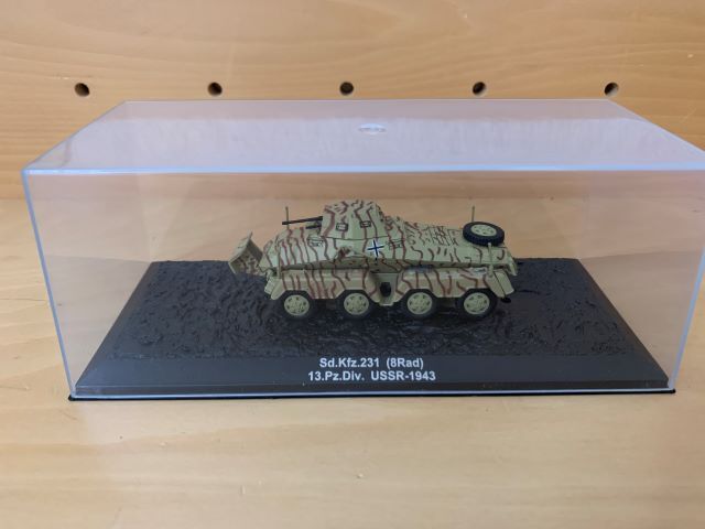 コンバットタンクコレクション 114 Sd.Kfz. 231 8輪重装甲車 画像現状渡し デアゴスティーニ拍卖