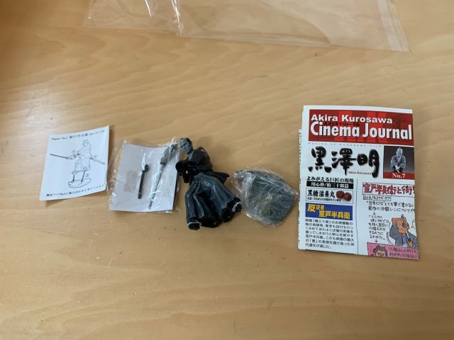 黒澤明 よみがえる巨匠の現場 用心棒/椿三十郎編 7 室戸半兵衛 白黒 開封済 未組立 箱なし 画像現状渡し 海洋堂拍卖