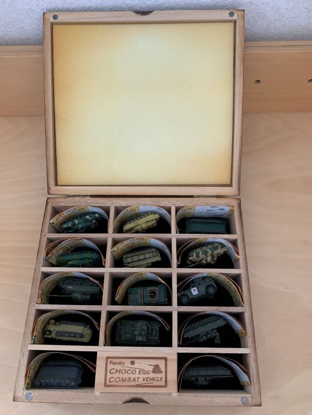 チョコエッグ 戦闘車両 フルコンポ シークレット含む 全14種 オリジナルコレクションBOX 画像現状渡し拍卖