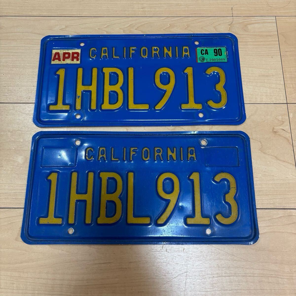 913送料無料前後ペアカリフォルニアナンバープレート ライセンスプレート検)アメ車STANCE USDM LOWRIDERシボレーダッジチャレンジャー拍卖