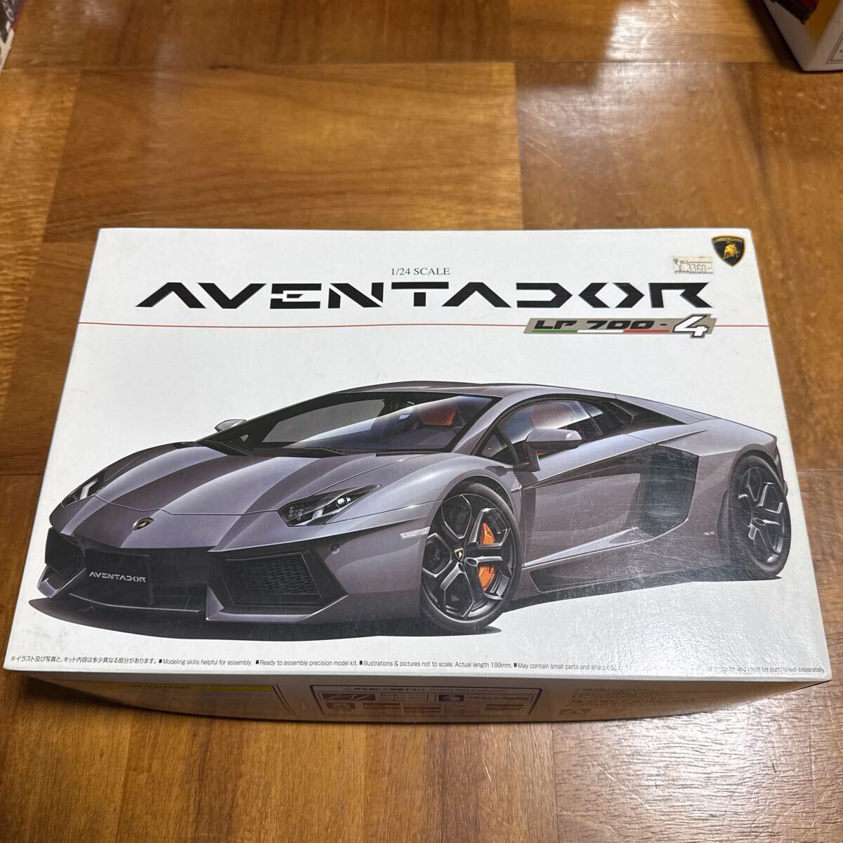 同梱可 アオシマ 1/24 ランボルギーニ アヴェンタドール LP700-4 ジャンク拍卖