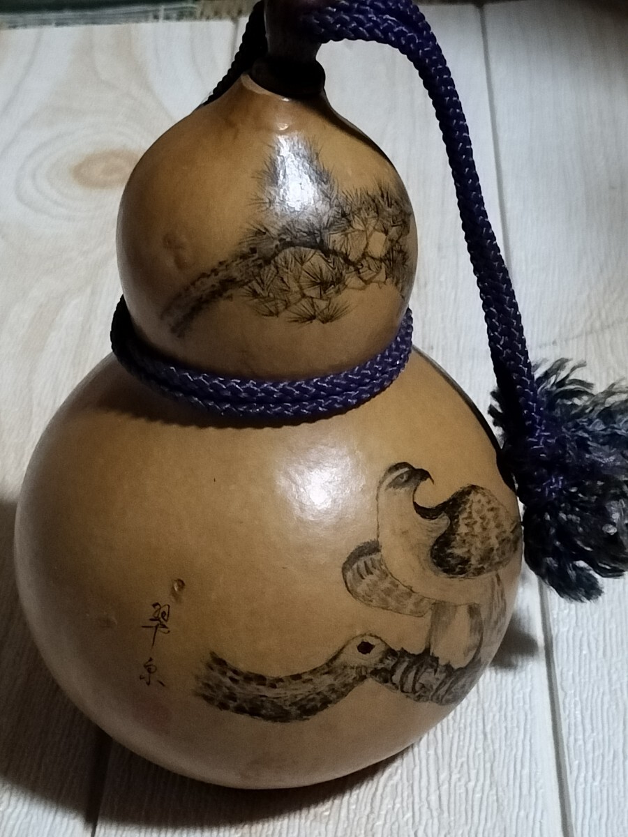 レア!古瓢箪 縁起物 時代! アンティーク!テ裏拍卖