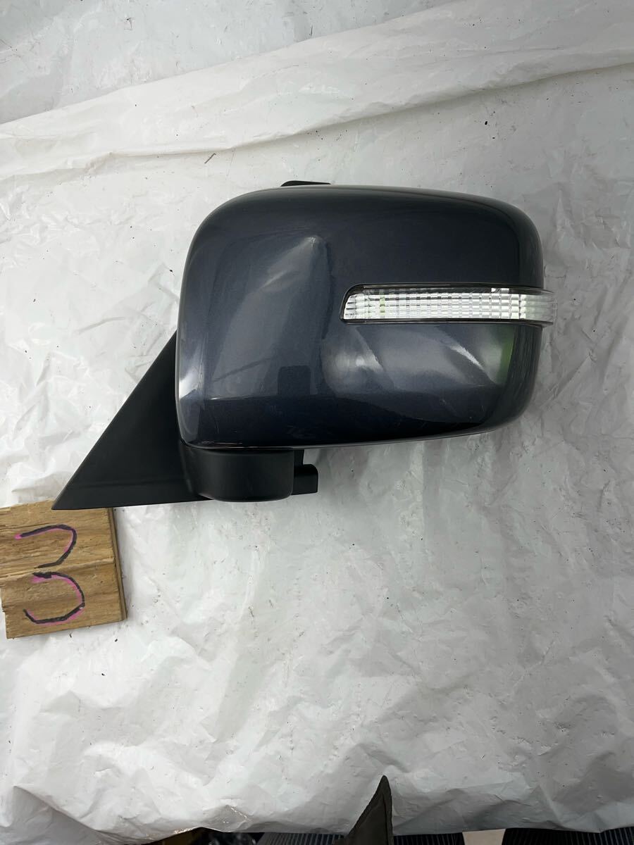 i3.42 デリカD2 ソリオ 左ドアミラー ZLY グレー 25年 MB15S 7ピン 左側助手席側拍卖