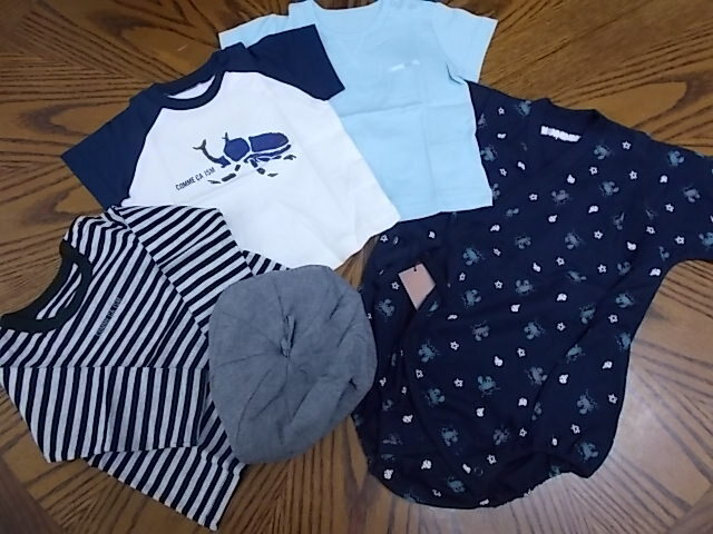 新品★コムサイズム★甚平他色々5点まとめて★70★拍卖