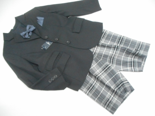 新品★コムサデモード★お洒落なフォーマルスーツ★110★ネクタイおまけ★拍卖